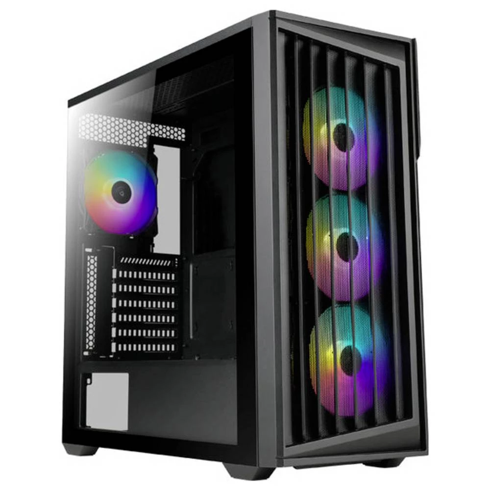 AZZA AZZA PC Gaming Gehäuse Midi Torrent 490, midi-tower kućište za igraće računalo crna slika