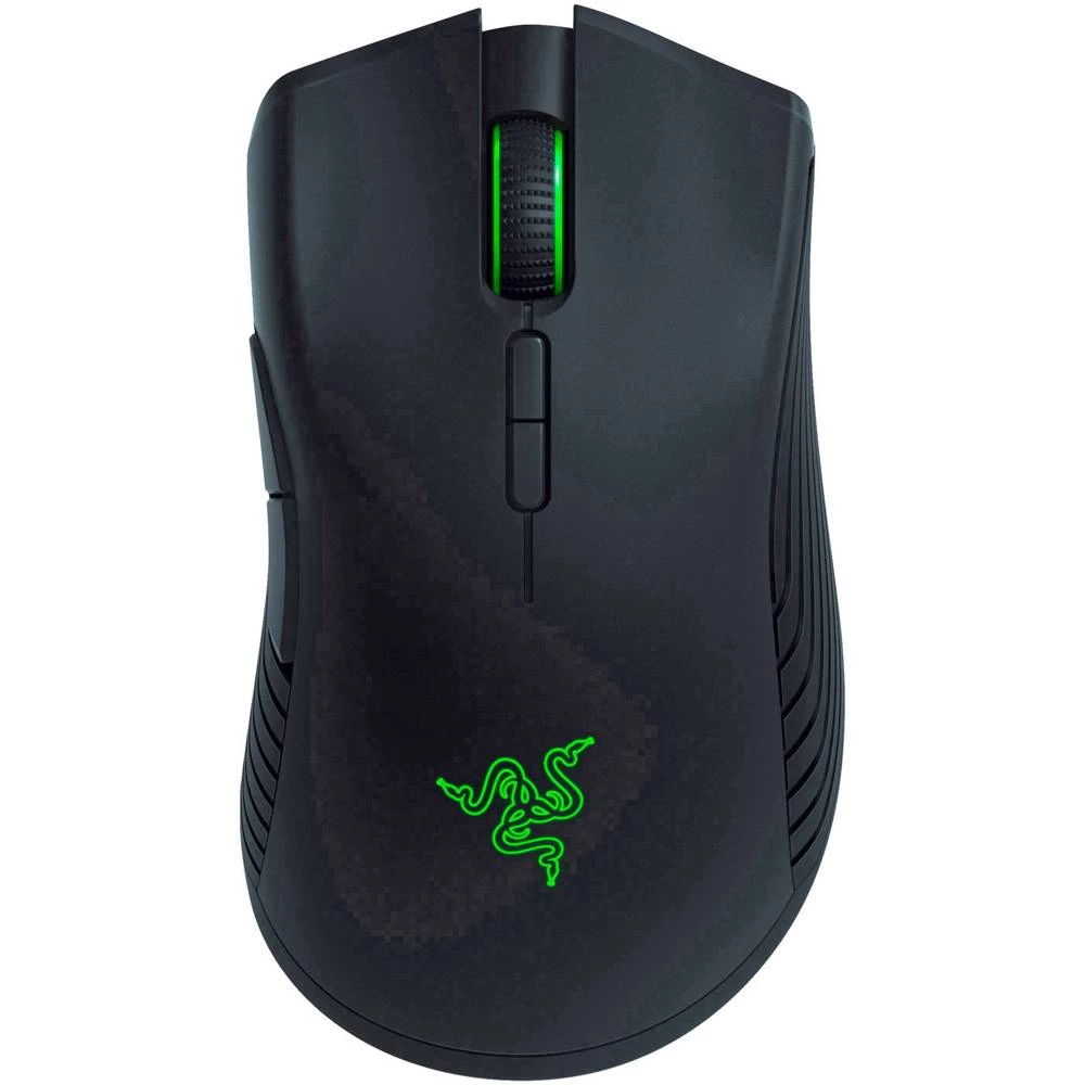Razer Mamba Wireless gaming miš, USB gaming miš Optički Osvjetljen, Integrirana profilna memorija, Ponovo punjiv Crna slika