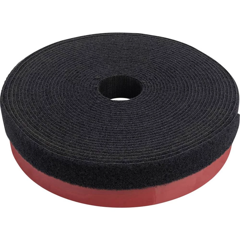 Prianjajuća čahura za montažu kabela Za lijepljenje, Za povezivanje Mekana vunena roba, Grip i mekana vunena tkanina, Statički d slika