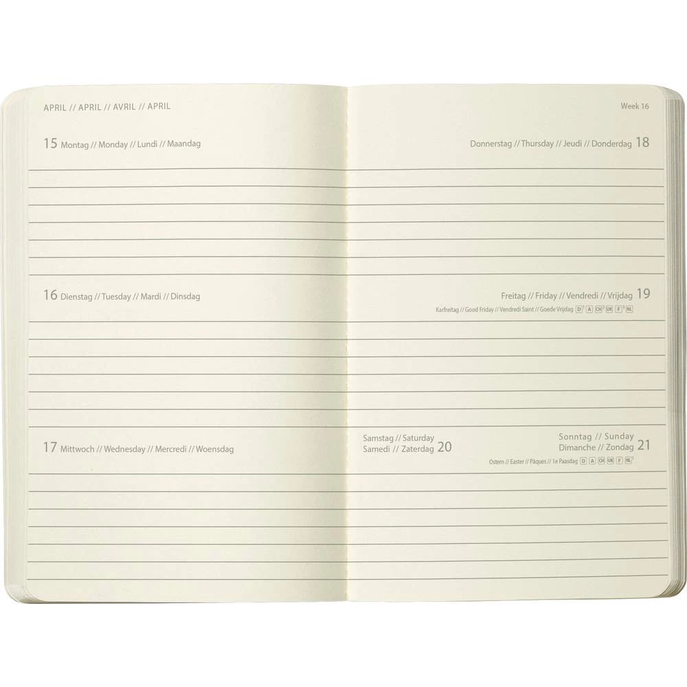 Sigel Tjedni kalendar CONCEPTUM&reg; 2019 C1922 DIN A5 Boja uveza: Crna 1 ST slika