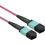 Value 21.99.1101 Glasfaser svjetlovodi priključni kabel [1x MPO utikač - 1x MPO utikač] 50/125 µ 3.00 m