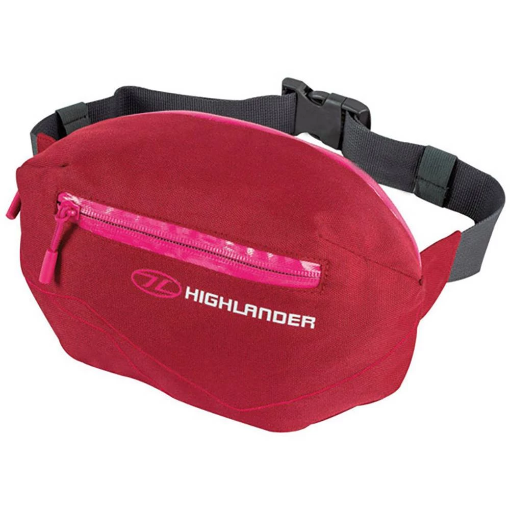 Highlander Torbica za oko struka Tor 4 2 l (Š x V x d) 240 x 150 x 90 mm Vinsko-crvena RUC244-BR slika