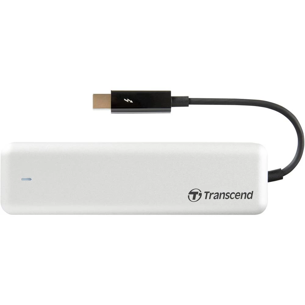 Vanjski SSD tvrdi disk 480 GB Transcend JetDrive&trade; 855 für Mac Srebrna Thunderbolt 3 slika