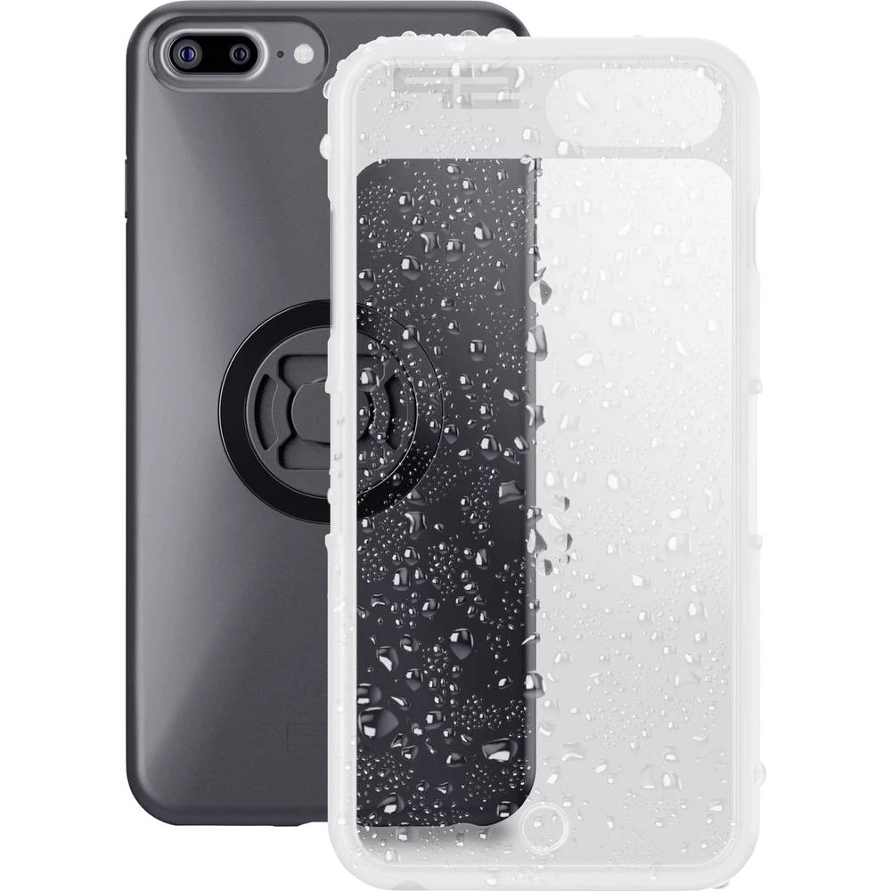Zaštitni etui za pametni telefon SP Connect SP WEATHER COVER IPHONE 8+/7+/ 6S+/6+ Prozirna, Crna slika