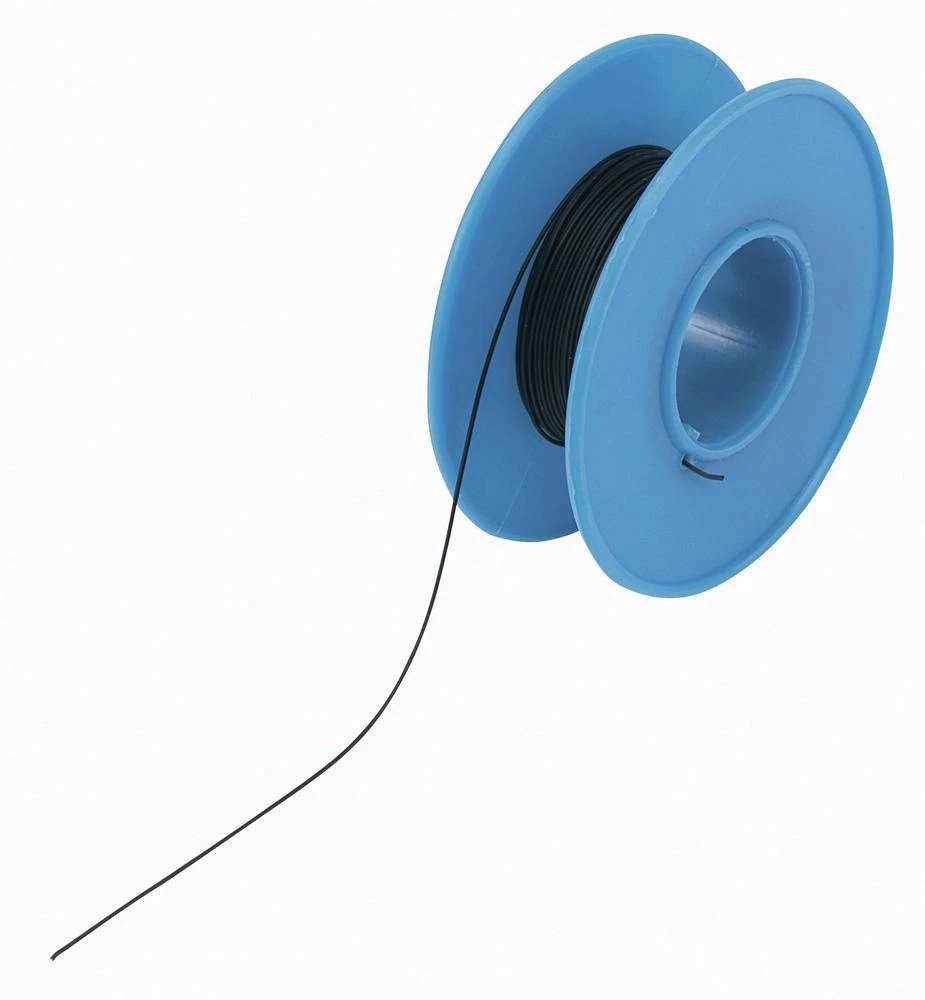 Namotana žica Wire Wrap 1 x 0.08 mm&sup2; Crna TRU COMPONENTS 1564481 15 m slika