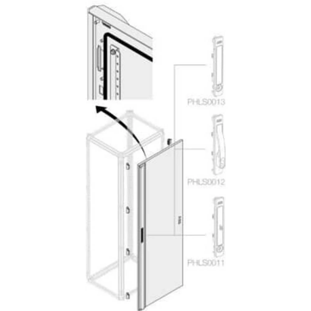 Striebel & John 1STQ002271B0000 vrata od čeličnog lima  čelik siva slika