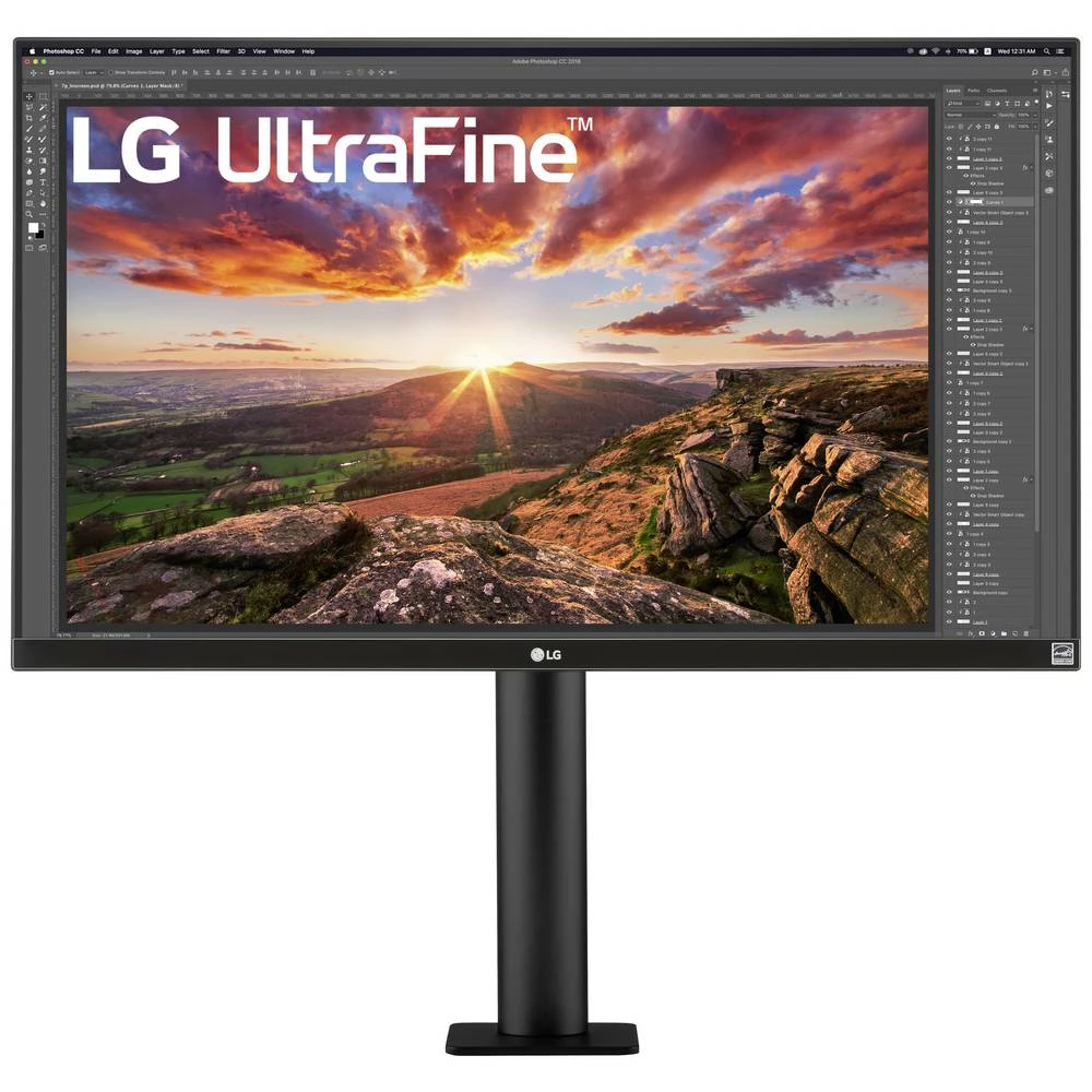 LG Electronics 27UN880-B LED zaslon 68.6 cm (27 palac) Energetska učinkovitost 2021 G (A - G) 3840 x 2160 piksel UHD 5 ms HDMI™, DisplayPort, USB-C™ IPS LED slika