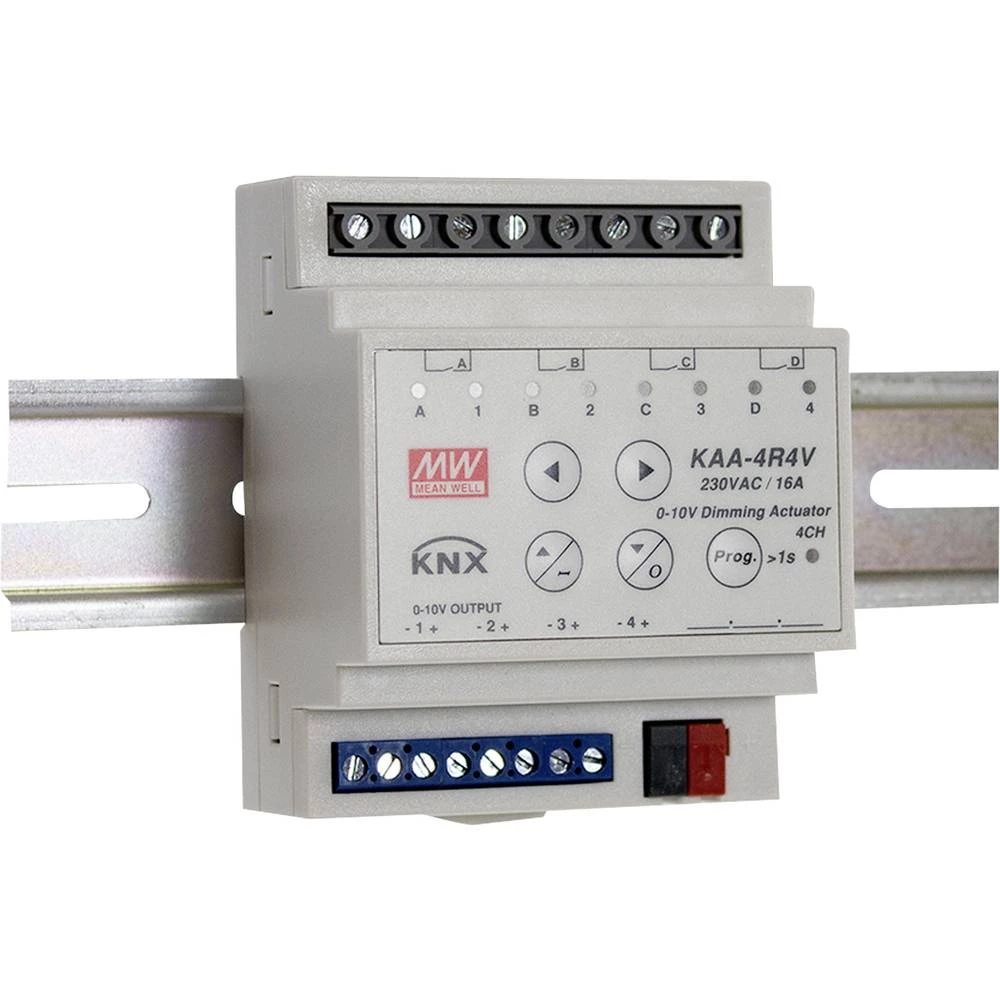 Mean Well KNX KAA-4R4V-10 Zatamnjivač 4-kanalni KAA-4R4V-10 slika