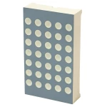 Kingbright TC12-11EWA 7-segmentni prikaz  crvena  (D x Š x V) 22.9 x 8 x 39 mm