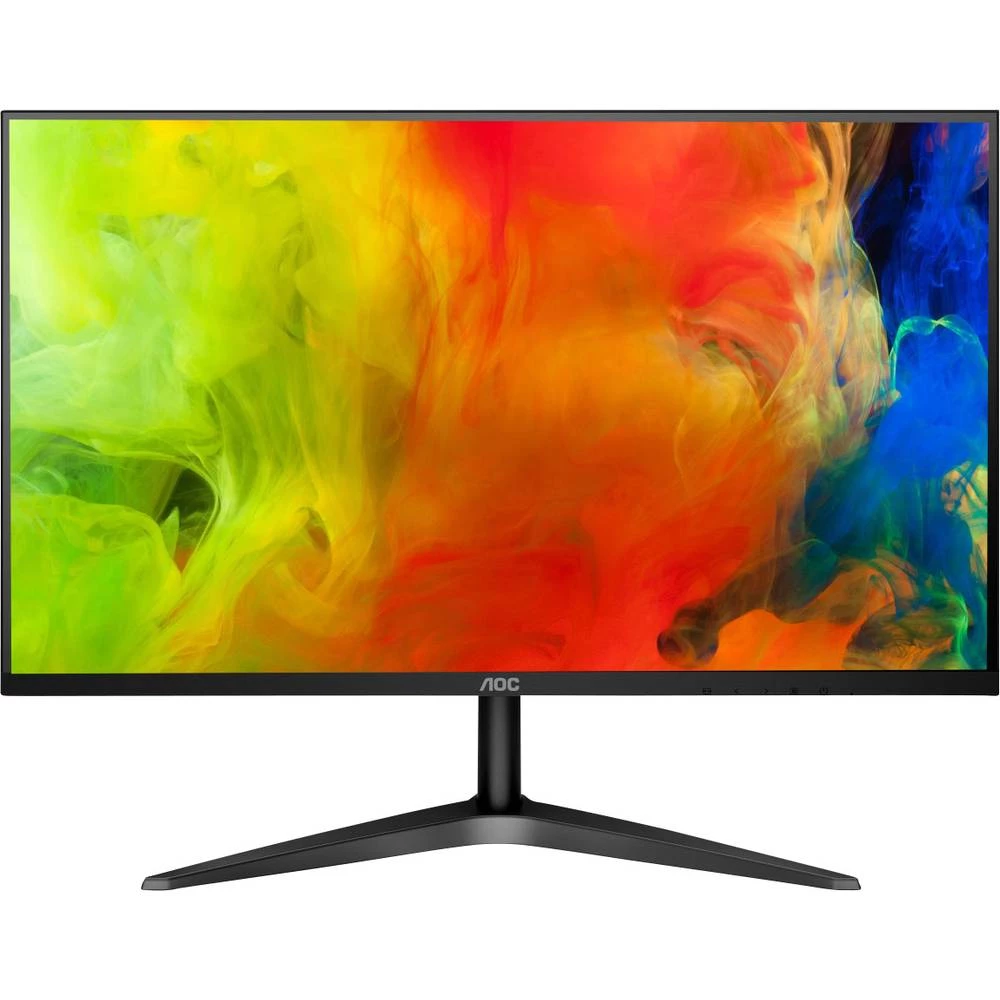 AOC 24B1H LCD zaslon 59.9 cm (23.6 palac) Energetska učinkovitost 2021 E (A - G) 1920 x 1080 piksel Full HD 5 ms HDMI™, VGA, slušalice (3.5 mm jack) MVA LCD slika