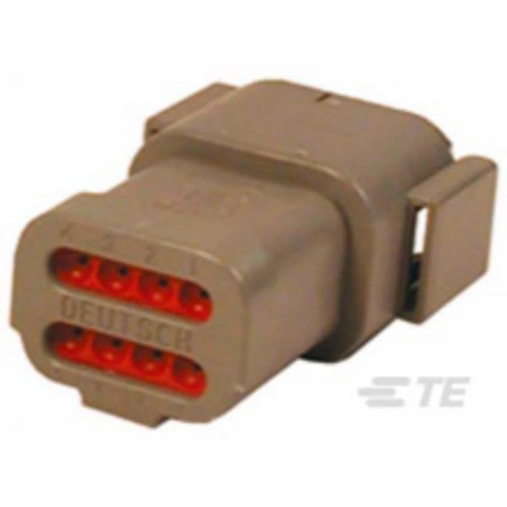 TE Connectivity Kućište kabelskog utiča DTM Ukupan broj polova 8 DTM04-08PA-E003 1 ST slika