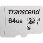 microSDXC kartica 64 GB Transcend Premium 300S Class 10, UHS-I, UHS-Class 3, v30 Video Speed Class Uklj. SD-adapter
