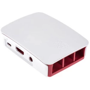 Raspberry Pi® SBC kućište Pogodno za: Raspberry Pi Crvena/bijela slika