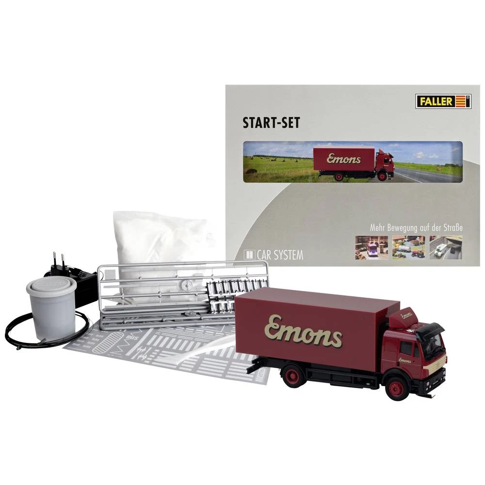 Faller 161487 Start-Set LKW MB SK Emons automobilski sustav h0 vozilo slika