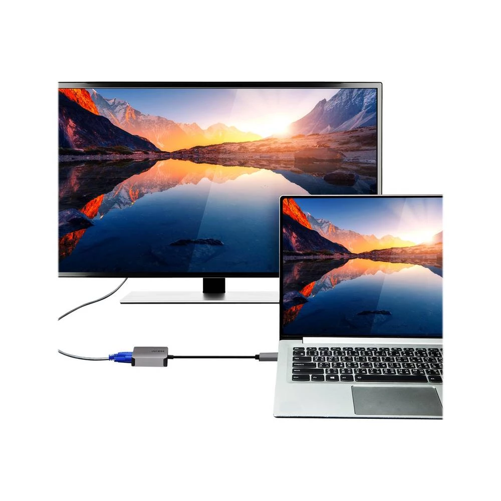 ATEN UC3002A USB-C™ / VGA adapter srebrna 0.30 m slika