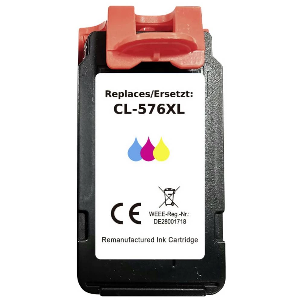Renkforce tinta zamijenjen Canon CL-576XL kompatibilan u boji RF-CCL576XLCMY RF-6728538 slika