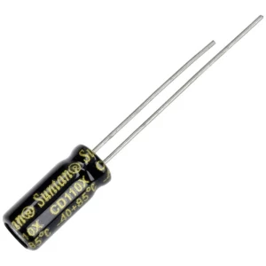 Suntan TS13DE1A101MSB030R elektrolitski kondenzator   2 mm 100 µF 10 V 20 % (D x Š) 11 mm x 5 mm 1 St. slika
