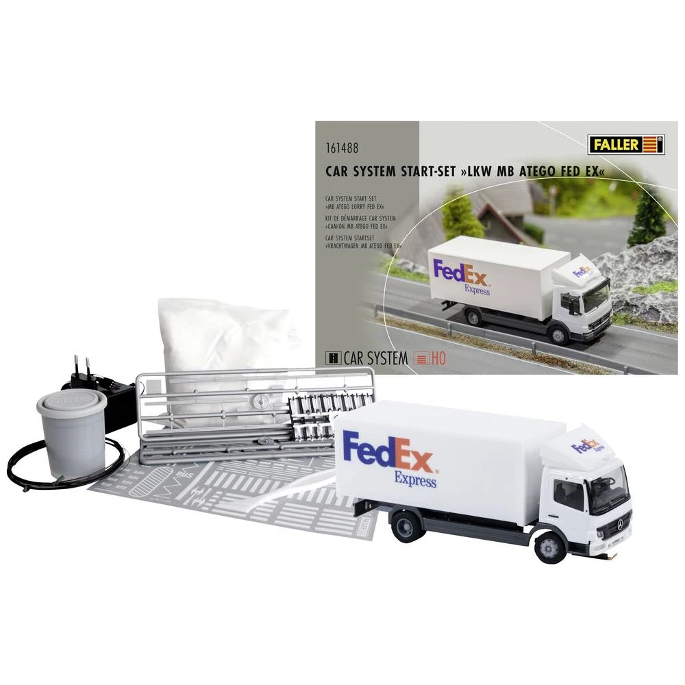 Faller 161488 Start-Set LKW MB Atego FedEx automobilski sustav h0 vozilo slika