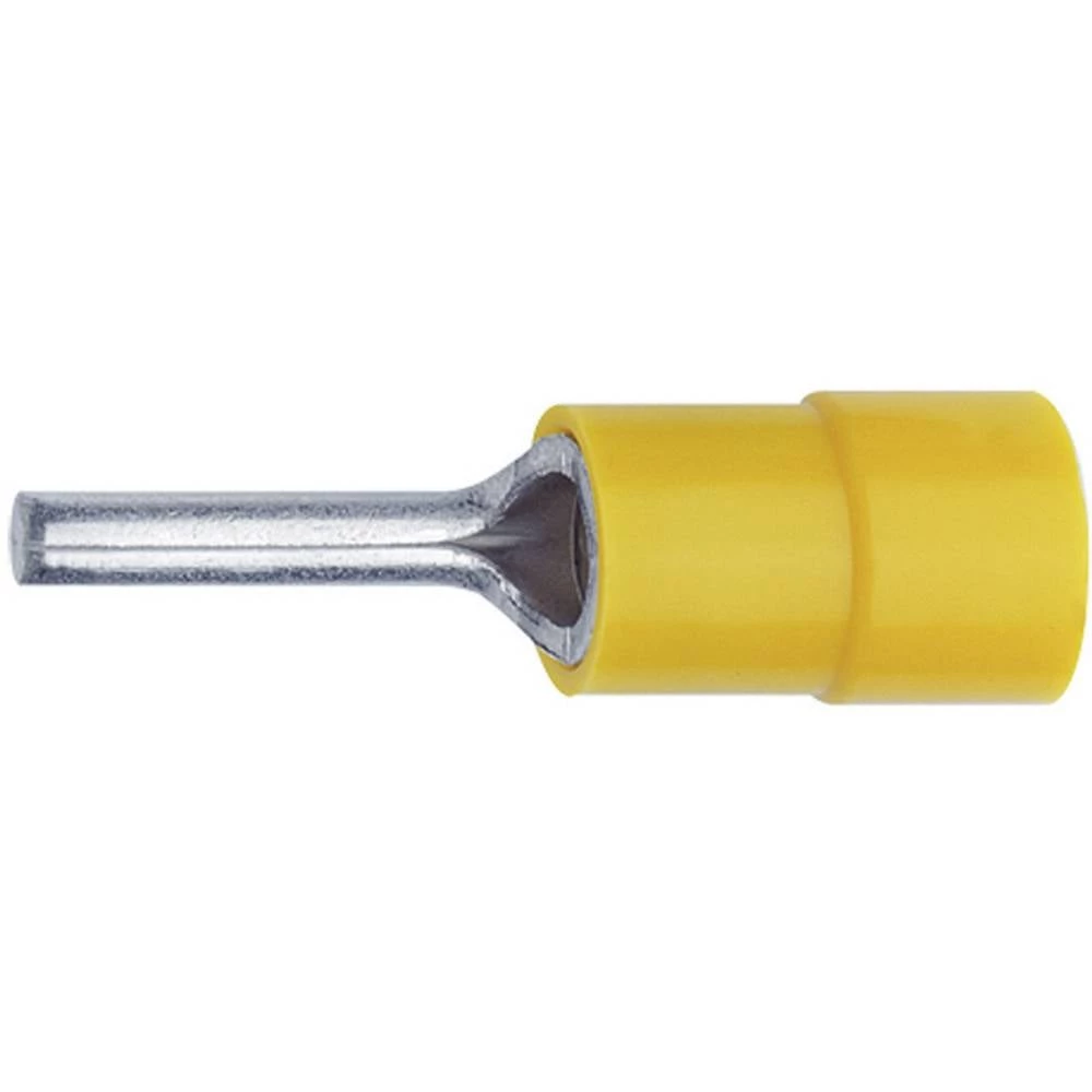 Klauke 704 iglasta kabelska stopica 0.10 mm² 0.40 mm² izolirani dio žuta 1 kom. slika