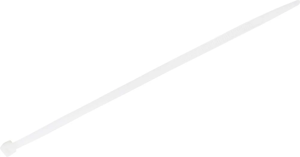 Vezica za kabele 250 mm bijele boje, toplinski stabilna, otporna na kiseline TRU Components 1578035 100 kom. slika