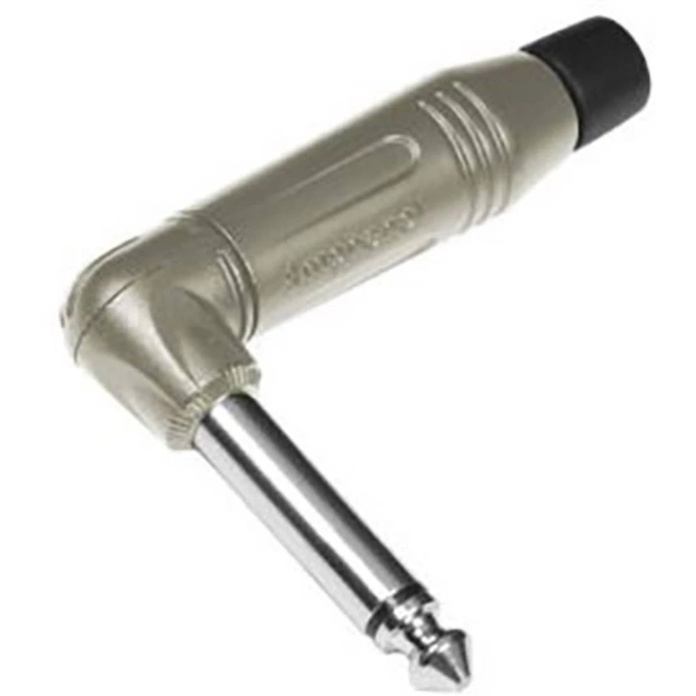 Jack utični konektor 6.35 mm Kutni muški konektor Mono Srebrna Amphenol 1 ST slika