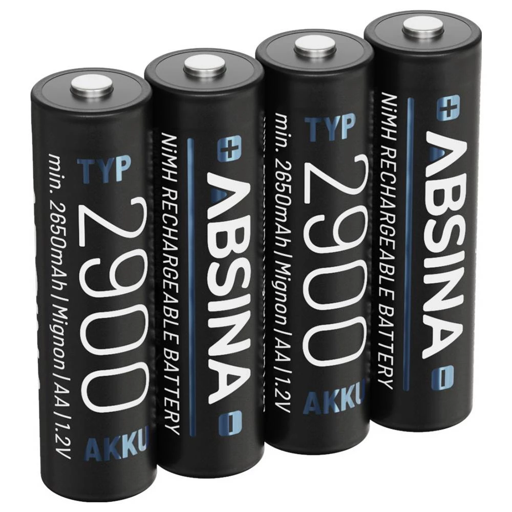 Absina mignon (AA) akumulator NiMH 1.2 V 4 kom. slika