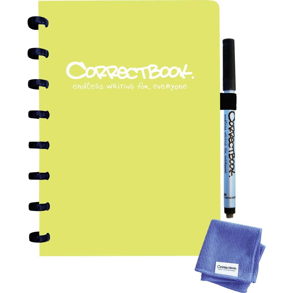 Correctbook DIN A5 lime green liniert DIN A5 lime green liniert bilježnica  limeta-zelena  din a5 slika