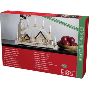 Konstsmide 3254-100 LED silueta selo, snjegović, djeca toplo bijela LED prirodna mogućnost odabira napajanja slika