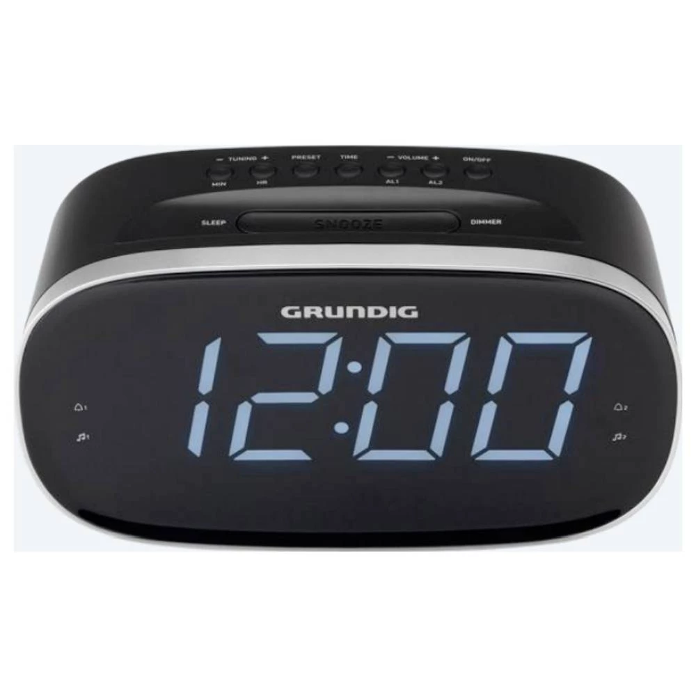 Grundig Sonoclock 3100 radio sat FM UKW, Bluetooth®, USB funkcija alarma crna slika