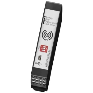 Dijagnostički modul za do šest SRF lanaca, Kućište za DIN letvicu 22,5 mm, digitalni izlazi: 0, Sučelja: I/O Link, NFC, USB 2.0 Bernstein SRF DI6-C-0/1-T jedinica za evaluaciju 1 St. slika