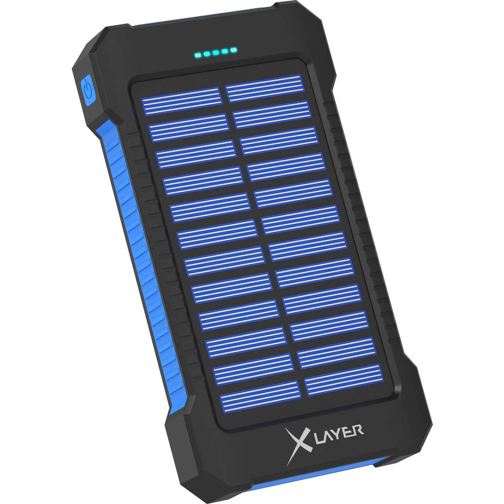 Solarni punjač Xlayer Powerbank Plus 215869 Struja za punjenje (maks.) 150 mA Kapacitet (mAh, Ah) 8000 mAh slika