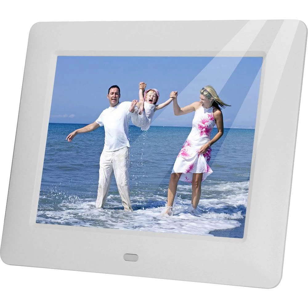 Braun Germany DigiFrame 7060 weiss digitalni okvir za fotografije 17.8 cm 7 palac 800 x 600 piksel bijela slika