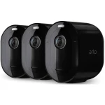 ARLO Pro4 Spotlight black, 3cam Kit VMC4350B-100EUS WLAN ip-set sigurnosne kamere  s 3 kamere 2560 x 1440 piksel