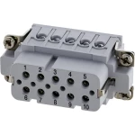 Amphenol C146 10B010 002 4-1 ženski umetak posrebreni kontakti  1 St.