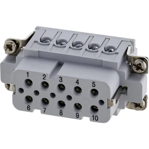 Amphenol C146 10B010 002 4-1 ženski umetak posrebreni kontakti  1 St. slika