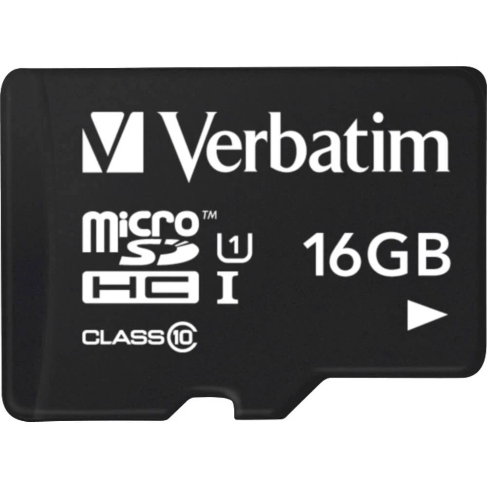 microSDHC kartica 16 GB Verbatim Tablet Class 10, UHS-I Uklj. USB čitač kartica slika