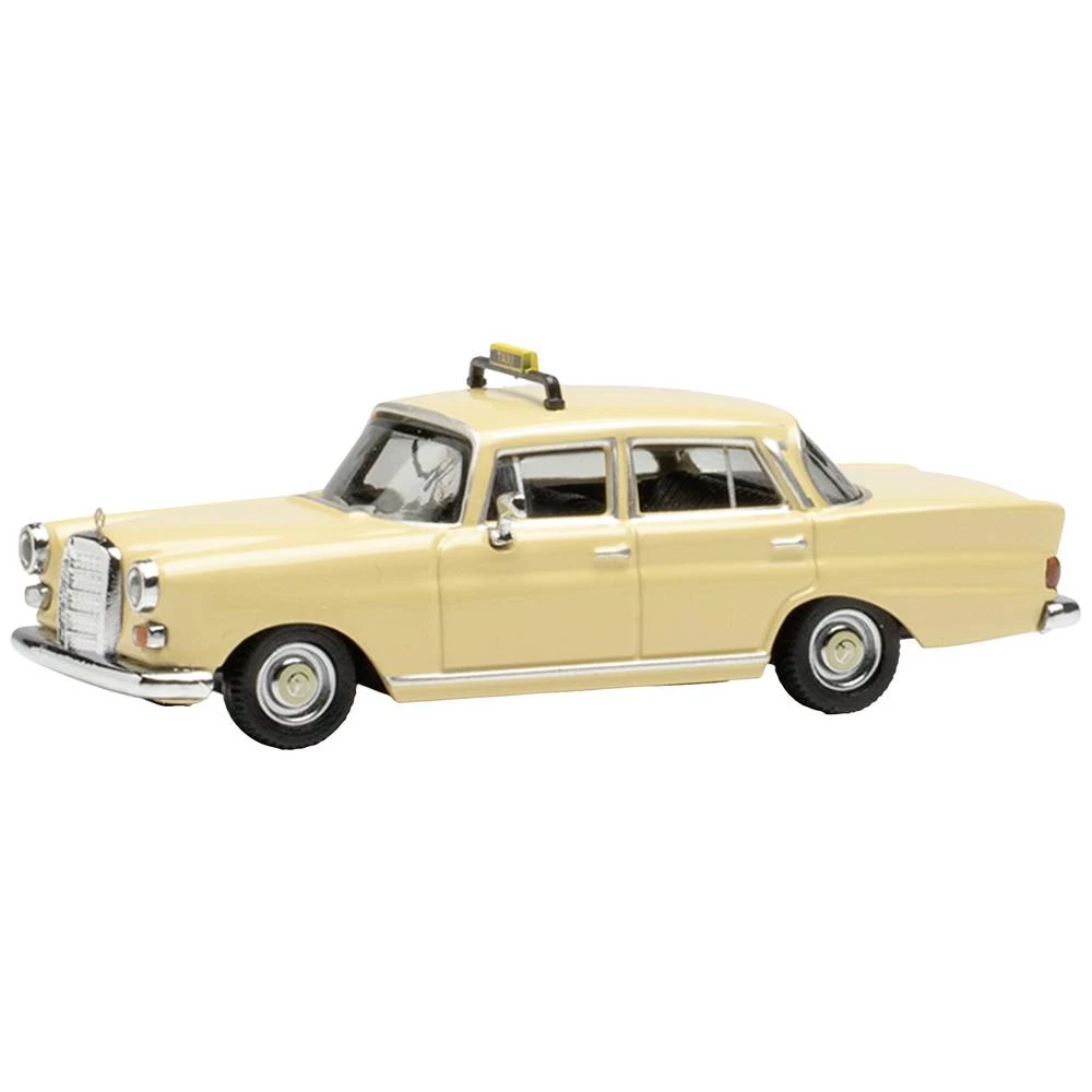 Herpa 095693 h0 Mercedes Benz 200 Tailfin, Taxi slika