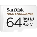 miniSDXC kartica 64 GB SanDisk High Endurance Monitoring Class 10, UHS-I, UHS-Class 3, v30 Video Speed Class Uklj. SD-adapter
