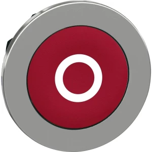 Schneider Electric ZB4FA432 prednji element za tipku plosnat, ponovno postavljiv (Ø) 30.5 mm O krom boja, crvena 1 St. slika