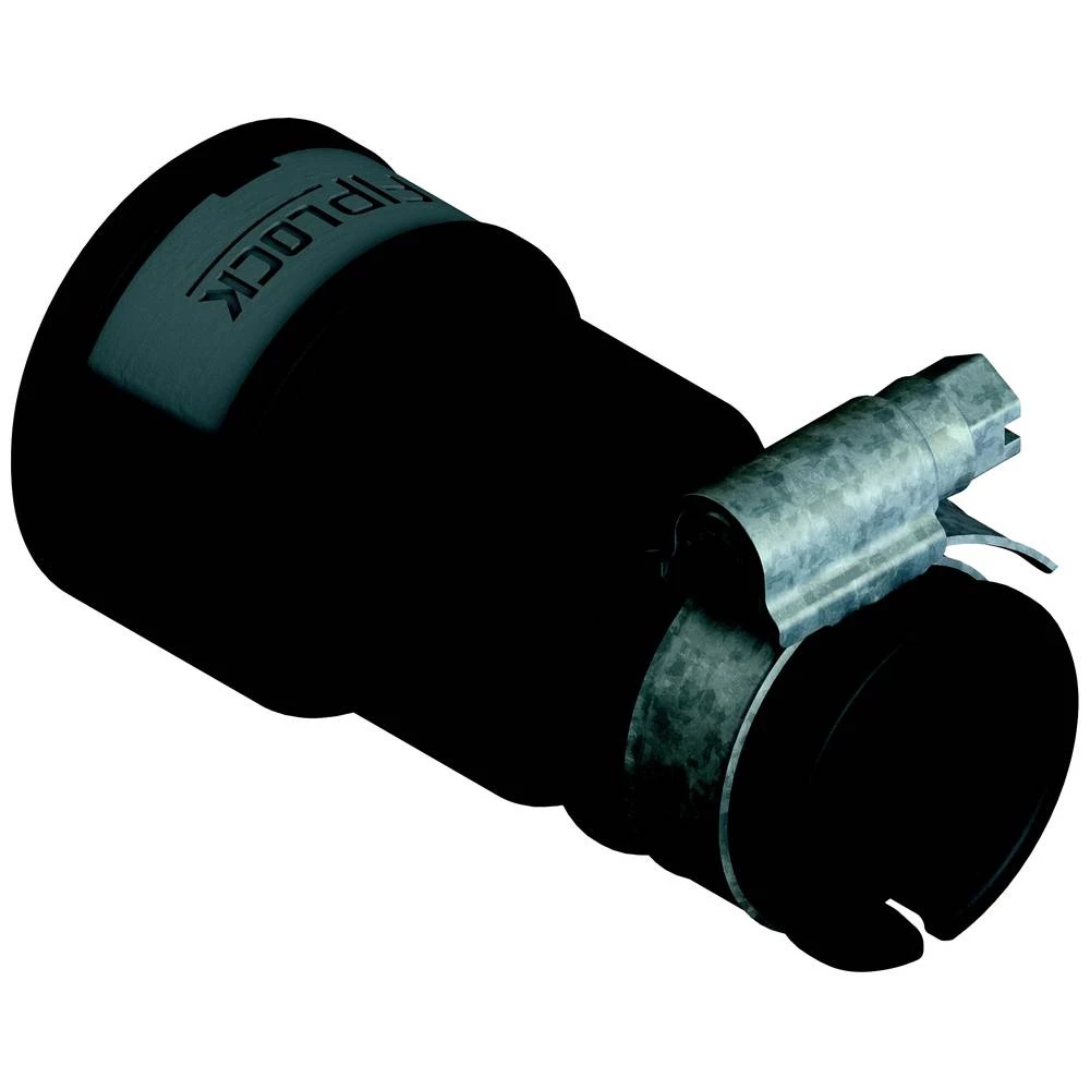 Franconska cijevna spojnica valovita cijev/glatka cijev AIPA-36M40G-50 Fränkische Rohrwerke 4891750001 spojni element    siva 4 St. slika