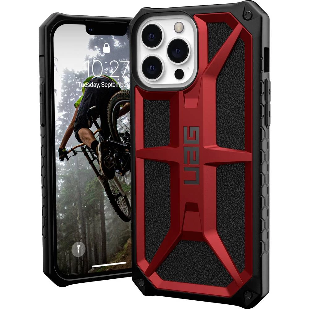 Urban Armor Gear  Monarch Case  stražnji poklopac za mobilni telefon  Apple  iPhone 13 Pro Max  grimizna slika