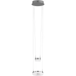 LED viseća svjetiljka 17 W Toplo-bijela WOFI Mason 6434.02.64.7000 Nikal (mat)