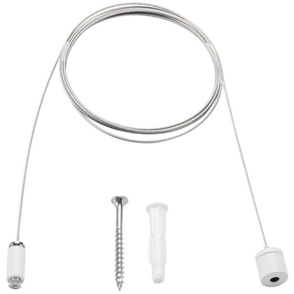 Visokonaponski sustav šina-komponente SLV D-Track 172201 Bijela slika