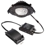 Deko Light 565395 Dione IP LED ugradna svjetiljka Energetska učinkovitost 2021: E (A - G) LED LED fiksno ugrađena 8.5 W crna