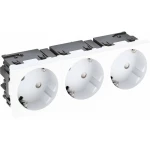 OBO Bettermann 6120503 umetak uređaja 3-dijelna utičnica (Š x V x D) 135 x 45 x 40 mm 1 St. bijela