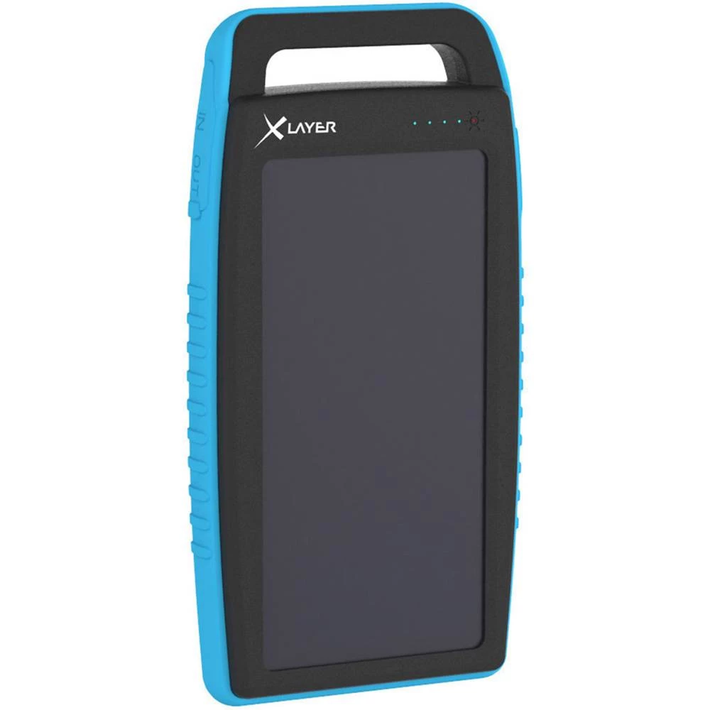 Solarni punjač Xlayer Powerbank Plus 215774 Struja za punjenje (maks.) 220 mA Kapacitet (mAh, Ah) 15000 mAh slika