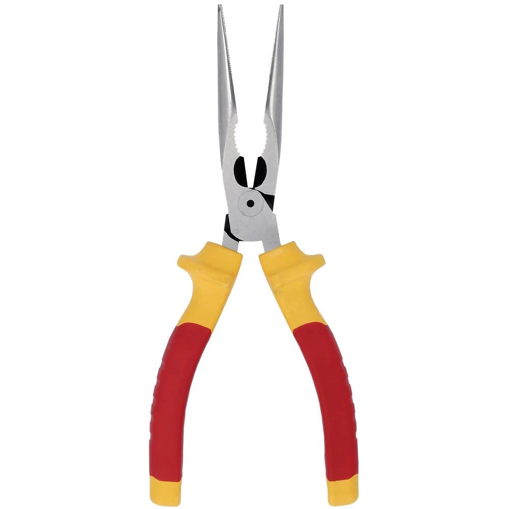 KS Tools 117.5421 plosnata okrugla kliješta ravno čelik za alat 210 mm slika