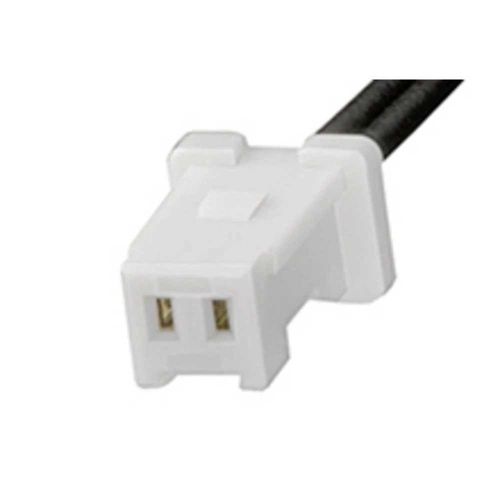 Molex 151330200 Pico-Clasp-to-Pico-Clasp Off-the-Shelf (OTS) Cable Assembly, Single Row, 50.00mm Length, 2 Circuits, Whit slika