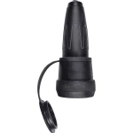 Spojka sa zaštitnim kontaktom Guma 250 V Crna IP44 Merten 173051