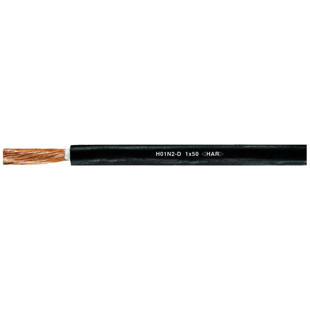 Helukabel 31034-1000 vod za zavarivanje H01N2-E 1 x 25 mm² crna 1000 m slika